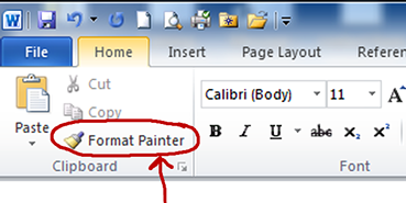 Format Painter: Word's hidden gem