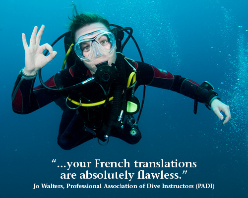 This photo depicts a SCUBA diver. 